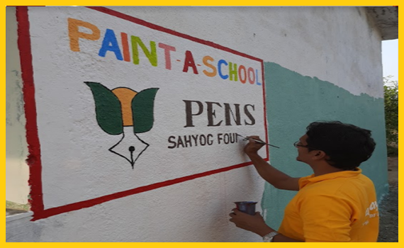 Volunteers rejuvenating rural school