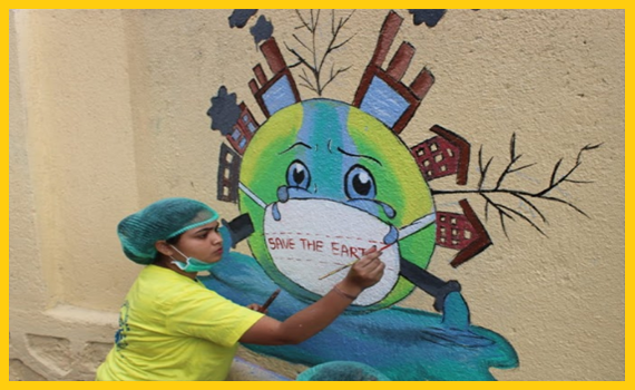 Volunteers rejuvenating rural school